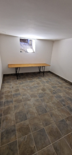 cantina post lavori, dopo scavi di fondazione, posizionamenti iglu per portare alla quota di partenza e nuove controparete ventilate
