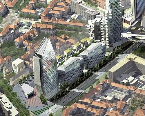 Capo progetto progettazione esecutiva dei grattacieli residenziali dell'area Porta Nuova Varesine per conto della Società Jacobs.
